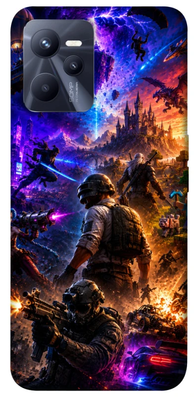 Чохол на Realme C35 My Games фото 1 з 1