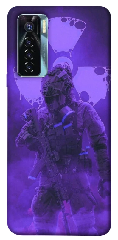 Чехол на TECNO Camon 17 Pro Радиация v6 фото 1 из 1