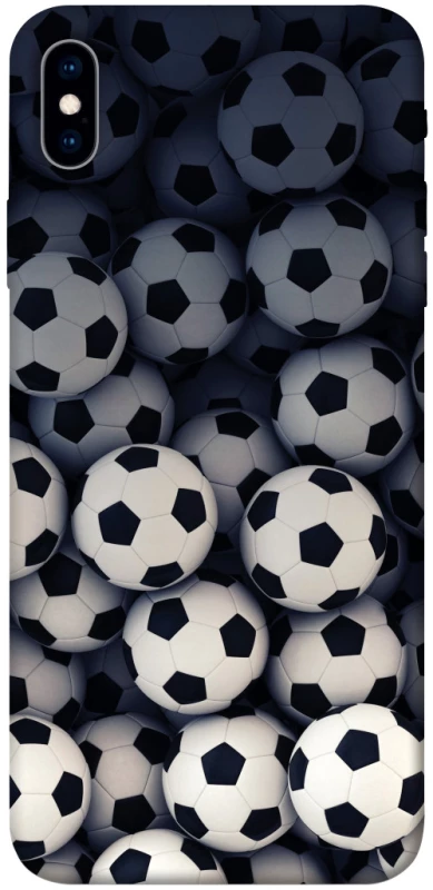 Чохол на Apple iPhone XS Max (6.5") Футбольні м'ячи фото 1 з 1