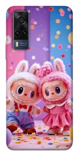 Чехол на Vivo Y53s Labubu twins ver.3 фото 1 из 1