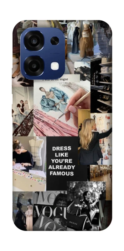Чохол на Oppo A6 Pro 4G/5G Fashion collage ver.11 фото 1 з 2