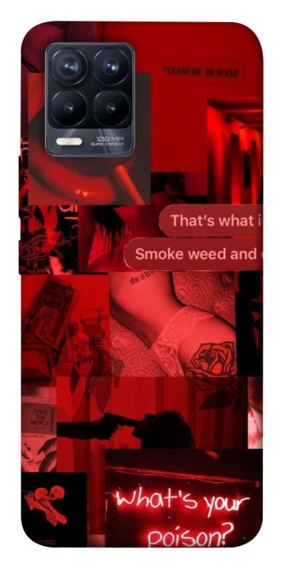 Чохол на Realme 8 Love collage ver.1 фото 1 з 1