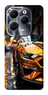 Чохол на Infinix Hot 40 Pro Golden sports car фото 1 з 1