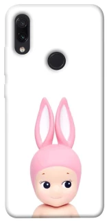 Чехол на Xiaomi Redmi Note 7 / Note 7 Pro / Note 7s Minimal Bunny Peek фото 1 из 1