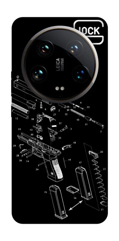Чохол на Xiaomi 14 Ultra LOCK фото 1 з 1