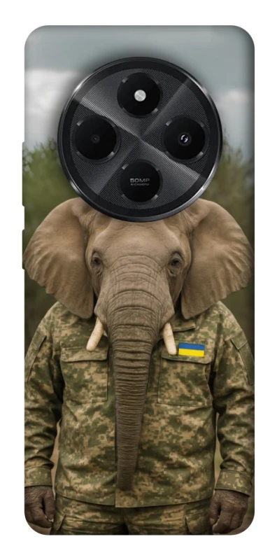 Чохол на Xiaomi Poco M7 Слон захисник фото 1 з 1