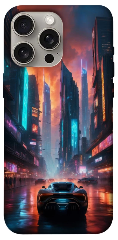 Чехол на Apple iPhone 15 Pro Max (6.7") Cyber city фото 1 из 1