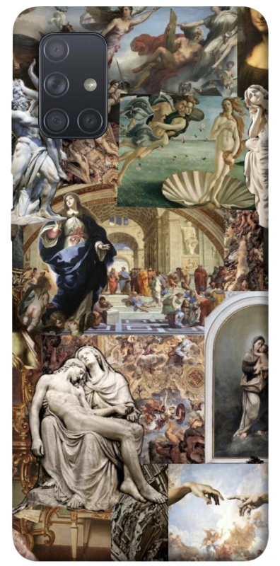 Чехол на Samsung Galaxy A71 Art collage ver.10 фото 1 из 1