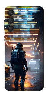 Чехол на Samsung Galaxy M55 Cyber character фото 1 из 1