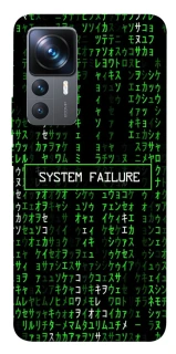 Чехол на Xiaomi 12T / 12T Pro Matrix system failure фото 1 из 1