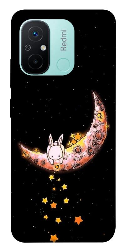 Чохол на Xiaomi Redmi 12C / Poco C55 Moon rabbit фото 1 з 1