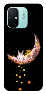 Чехол на Xiaomi Redmi 12C / Poco C55 Moon rabbit фото 1 из 1
