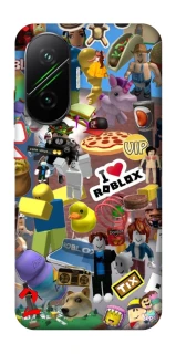 Чехол на Xiaomi Poco F7 Roblox collage ver.5 фото 1 из 1
