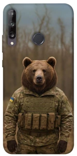 Чохол на Huawei P40 Lite E Ведмідь захисник фото 1 з 1