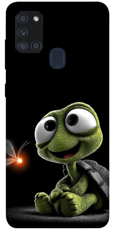 Чохол на Samsung Galaxy A21s Funny turtle фото 1 з 1
