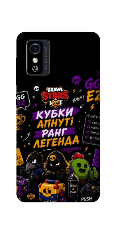Чехол на ZTE Blade L9 Brawl Stars collage фото 1 из 1