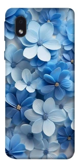 Чехол на Samsung Galaxy M01 Core / A01 Core Синие цветы фото 1 из 1