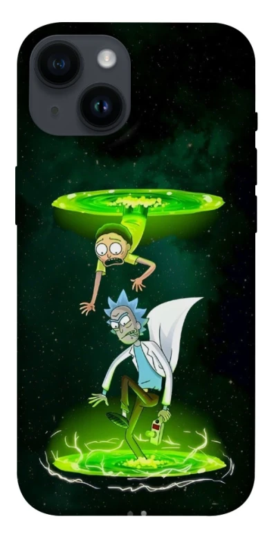 Чохол на Apple iPhone 14 (6.1") Rick and Morty фото 1 з 1