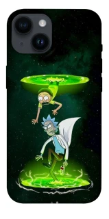 Чохол на Apple iPhone 14 (6.1") Rick and Morty фото 1 з 1
