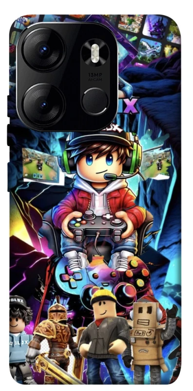 Чохол на Tecno Spark Go 2023 Roblox collage ver.4 фото 1 з 1