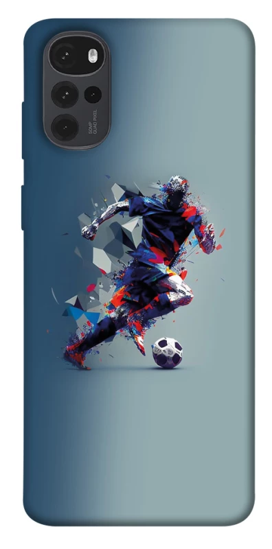 Чохол на Motorola Moto G22 Футболист фото 1 з 1