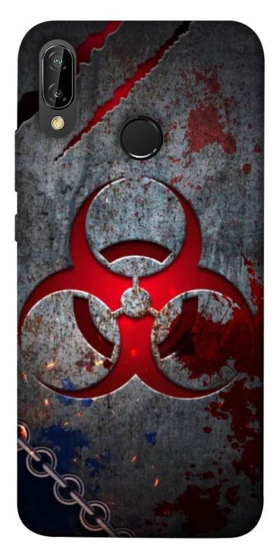 Чохол на Huawei P20 Lite Радіація v3 фото 1 з 1