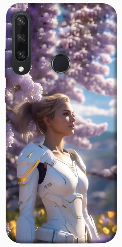 Чохол на Huawei Y6p Cyber space girl ver.1 фото 1 з 1