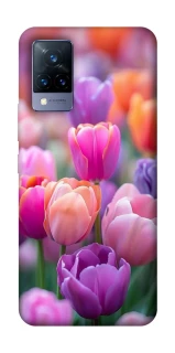Чохол на Vivo V21 Тюльпанове поле фото 1 з 1
