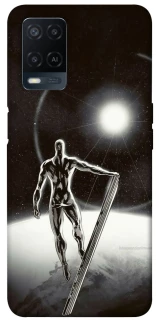 Чохол на Oppo A54 4G Срібний серфер фото 1 з 1