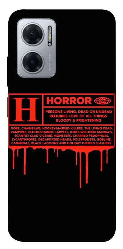 Чохол на Xiaomi Redmi Note 11E Horror Halloween фото 1 з 1
