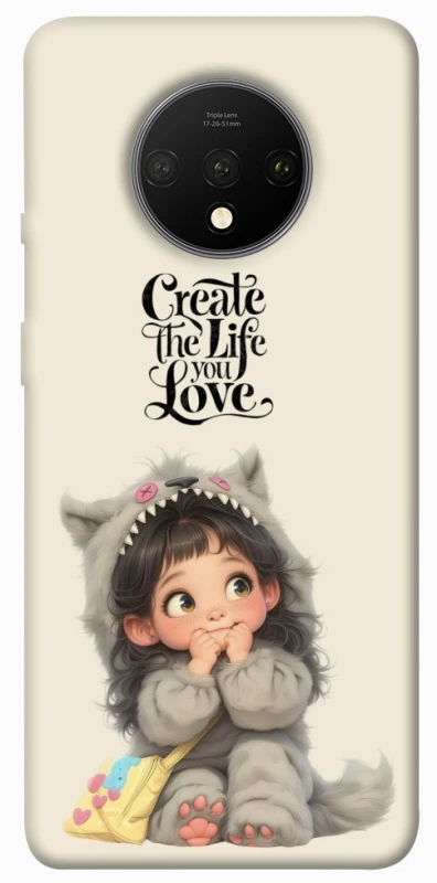 Чохол на OnePlus 7T Create the life you love фото 1 з 1
