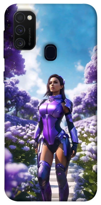 Чохол на Samsung Galaxy M30s / M21 Cyber space girl ver.4 фото 1 з 1