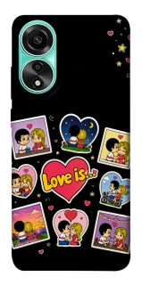 Чохол на Oppo A78 4G Love is ver.2 фото 1 з 1