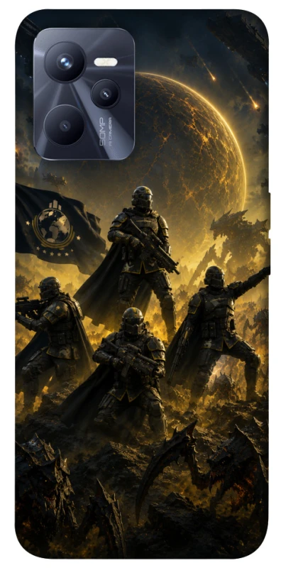 Чохол на Realme C35 HELLDIVERS ver.2 фото 1 з 1