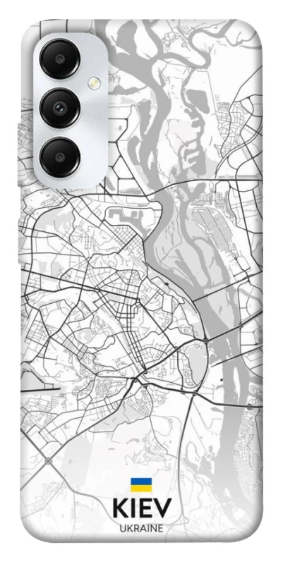 Чохол на Samsung Galaxy A05s Kiev white map фото 1 з 1