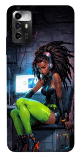 Чехол на ZTE Blade V40 Vita Cyber girl фото 1 из 1