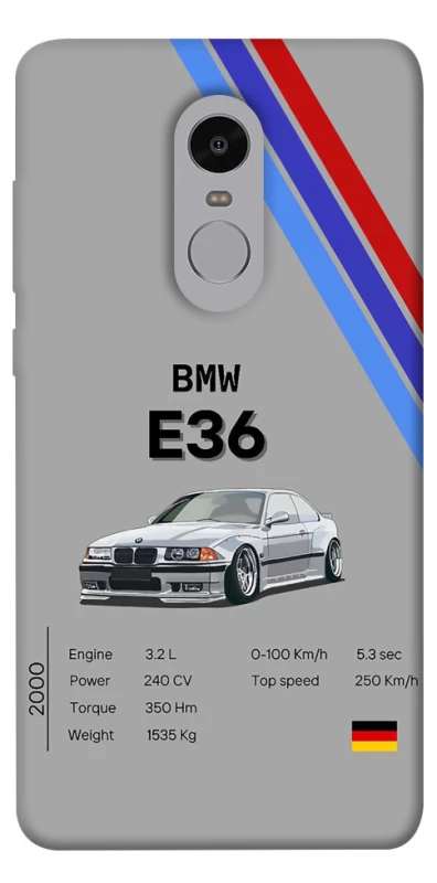 Чехол на Xiaomi Redmi Note 4X / Note 4 (Snapdragon) BMW V32 фото 1 из 1