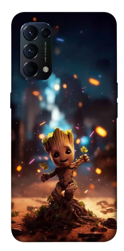Чохол на Oppo Reno 5 4G Baby Groot v3 фото 1 з 1
