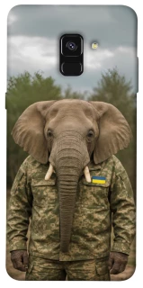 Чехол на Samsung A530 Galaxy A8 (2018) Слон защитник фото 1 из 1