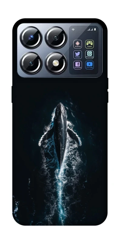 Чехол на Xiaomi POCO X8 Pro Whale фото 1 из 1