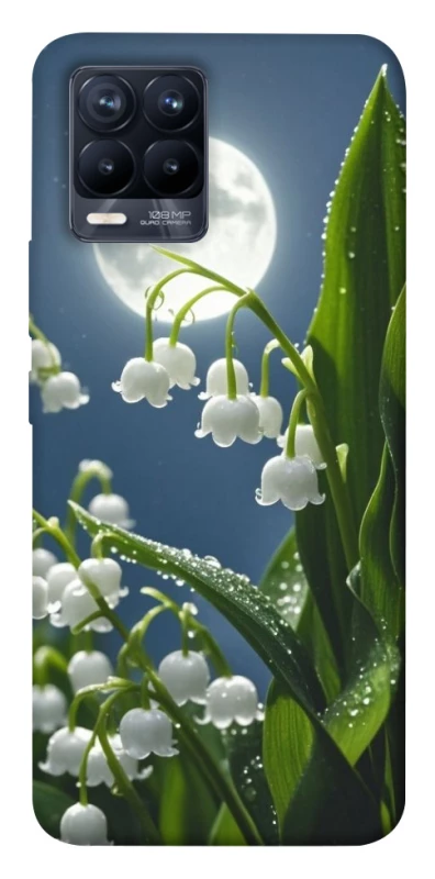 Чехол на Realme 8 Flowers v25 фото 1 из 1