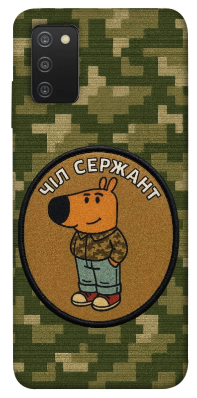 Чохол на Samsung Galaxy A03s Чіл сержант фото 1 з 1