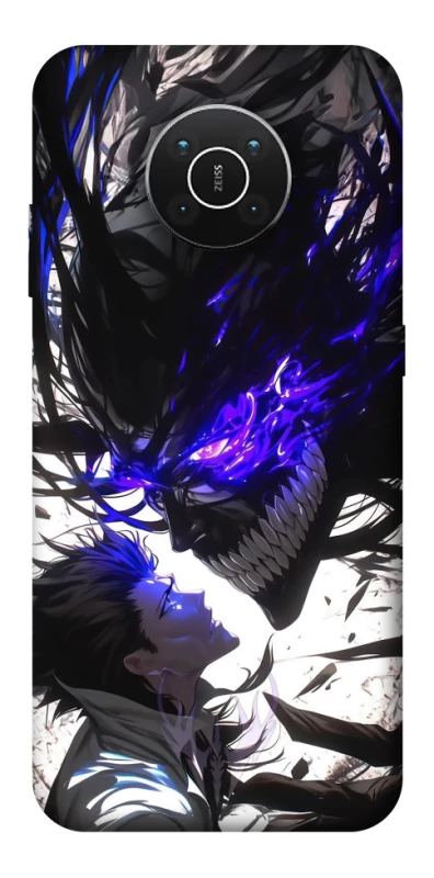 Чехол на Nokia X10 / X20 Black soul anime фото 1 из 1