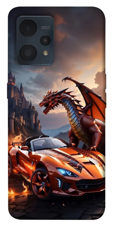 Чохол на Realme 9 4G / 9 Pro+ Сar and dragon фото 1 з 1