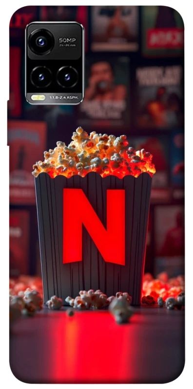Чохол на Vivo Y21 / Y33s Netflix and popcorn фото 1 з 1