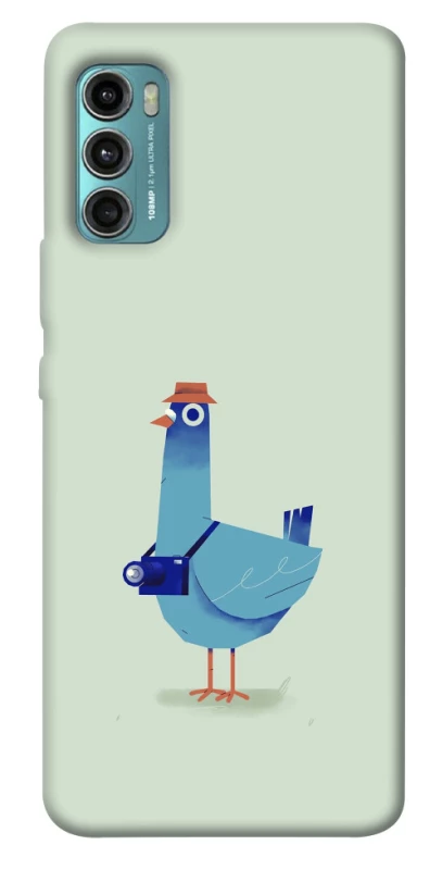 Чохол на Motorola Moto G60 Голуб-детектив фото 1 з 1