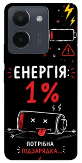 Чехол на Vivo Y36 Енергія: 1% фото 1 из 1