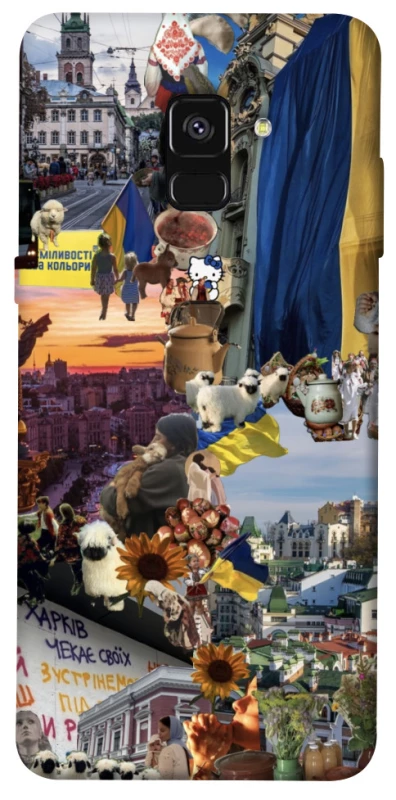Чохол на Samsung A530 Galaxy A8 (2018) Ukraine style ver.2 фото 1 з 1