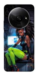Чохол на Xiaomi Redmi A3 Cyber girl фото 1 з 1