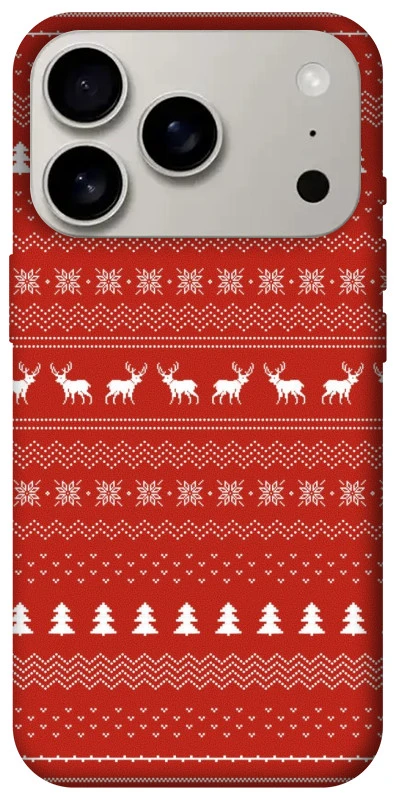 Чохол на Apple iPhone 17 Pro (6.3") Новорічний v12 фото 1 з 1